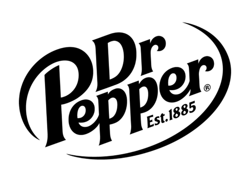 Black Dr Pepper Logo
