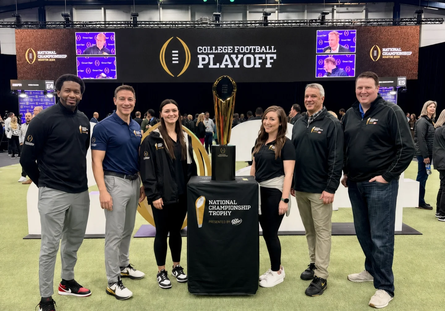 BreakAway Sports Marketing Team at College Football Playoff Photo